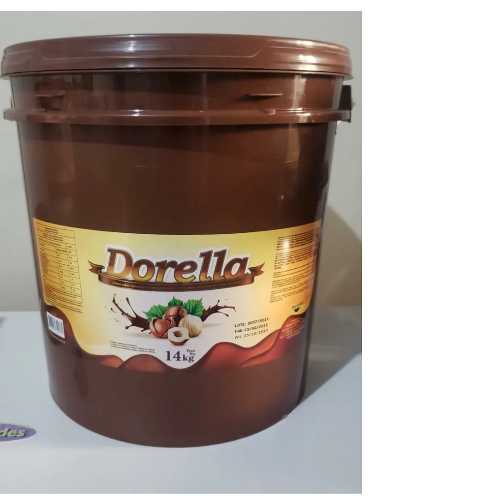 Creme De Avelã Dorella 14kg (tipo Nutella) - Escorrega o Preço