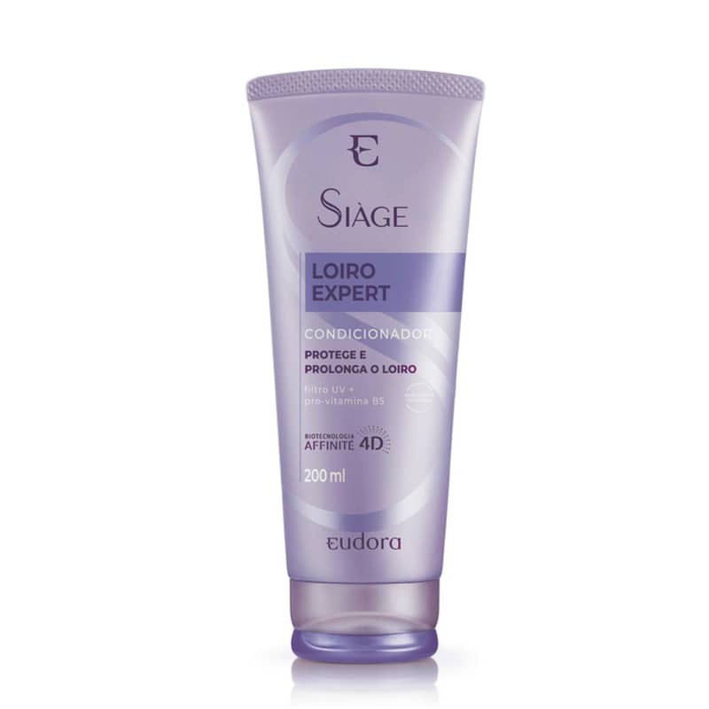 Condicionador Siàge Loiro Expert 200ml Eudora em Oferta na Shopee