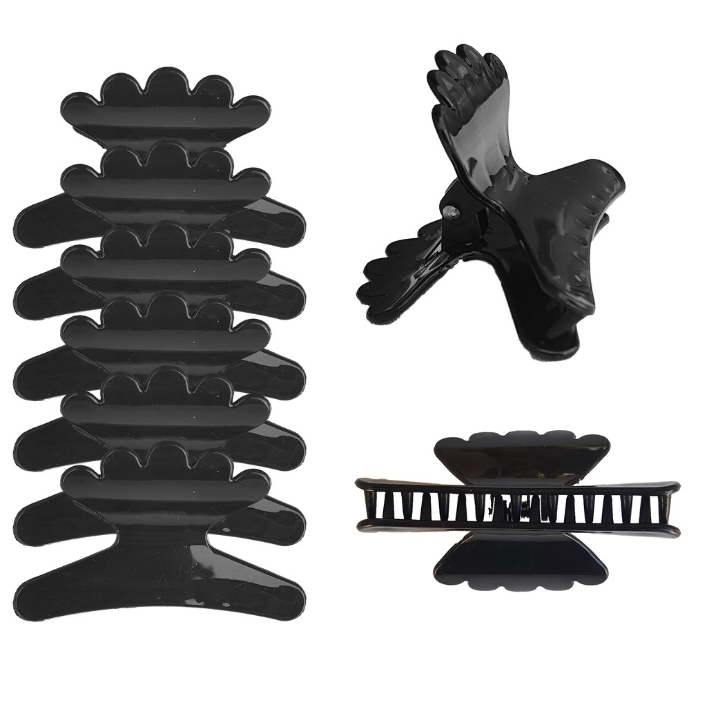 12 Piranhas Salão Para Cabelo Preto em Oferta na Shopee