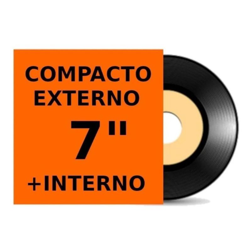 Plastico Vinil Compacto 100 - 50 Externos + 50 Internos