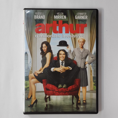 Dvd Arthur O Milionário Irresistível - Russell Brand Filme