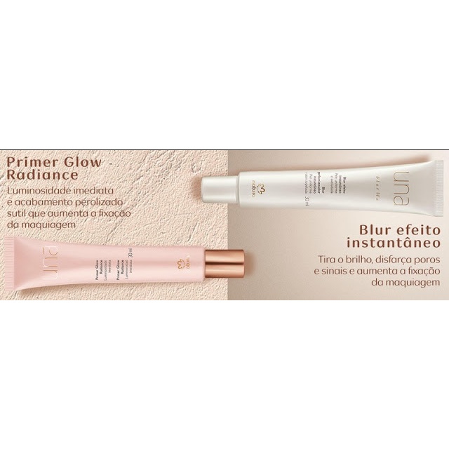 Primer Glow Radiance 30ml - Natura Una | Luminosidade Imediata para Todos  os Tipos de Pele | Shopee Brasil