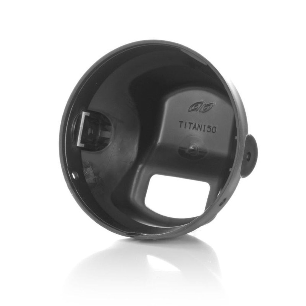 Peça de Moto Carcaça do Farol Honda Titan 150 2004 2005 2006 2007 2008 Preto Pro Tork
