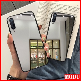 Capa Flexível De TPU Com Espelho Para Xiaomi Redmi 9A/9C/Note 7/8/9/9S/10/10S/11/11S/4G Pro/POCO X3 NFC/F3