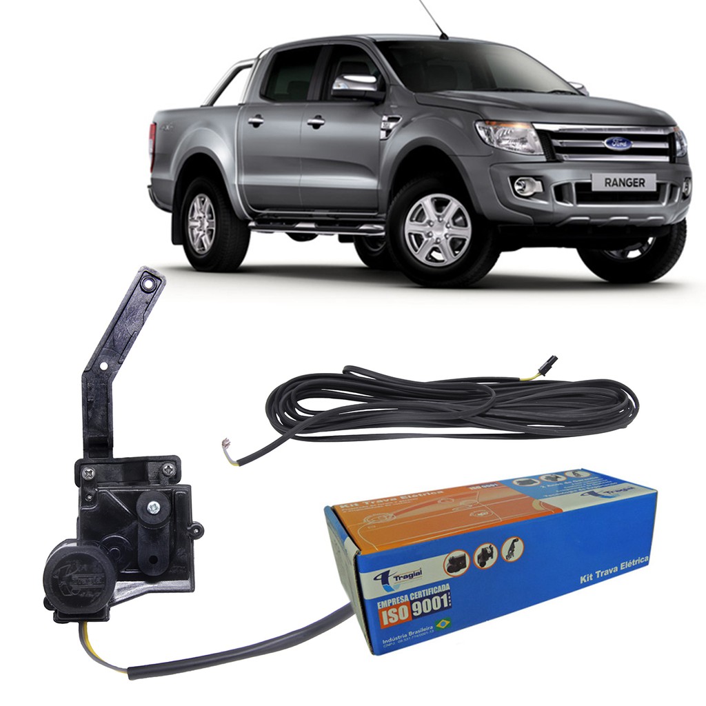 Trava Elétrica Tampa Traseira Caçamba Ford Ranger 2013 a 2020 - Automobiles