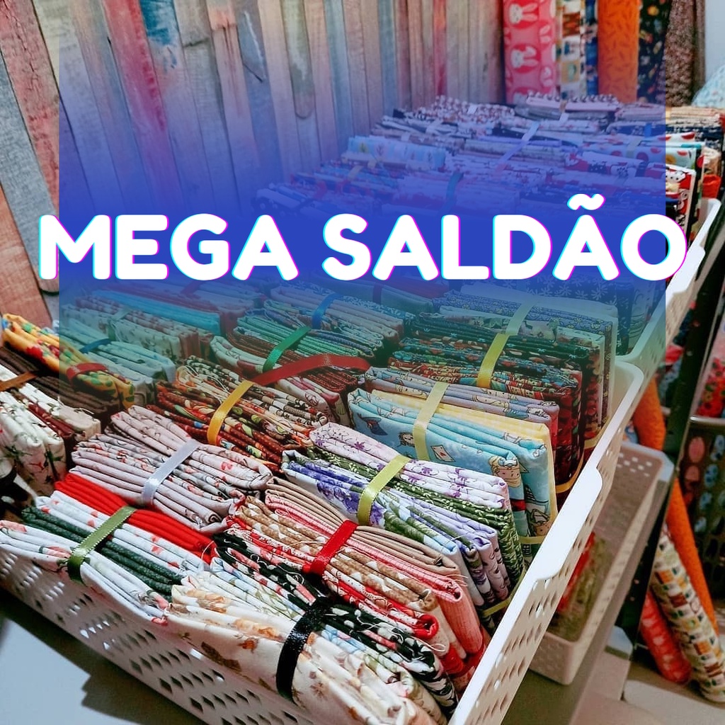 Tecido Tricoline 100% Algodão - Saldos Estampas Diversas II