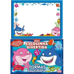 Escolinha Divertida Fundo do Mar - Aprenda Formas e Caligrafia