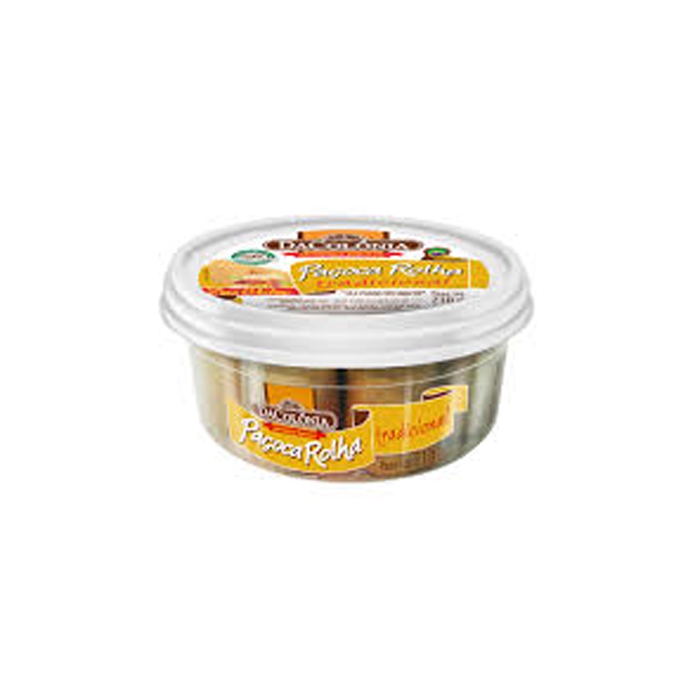 Paçoca Rolha Tradicional 210g - Dacolônia