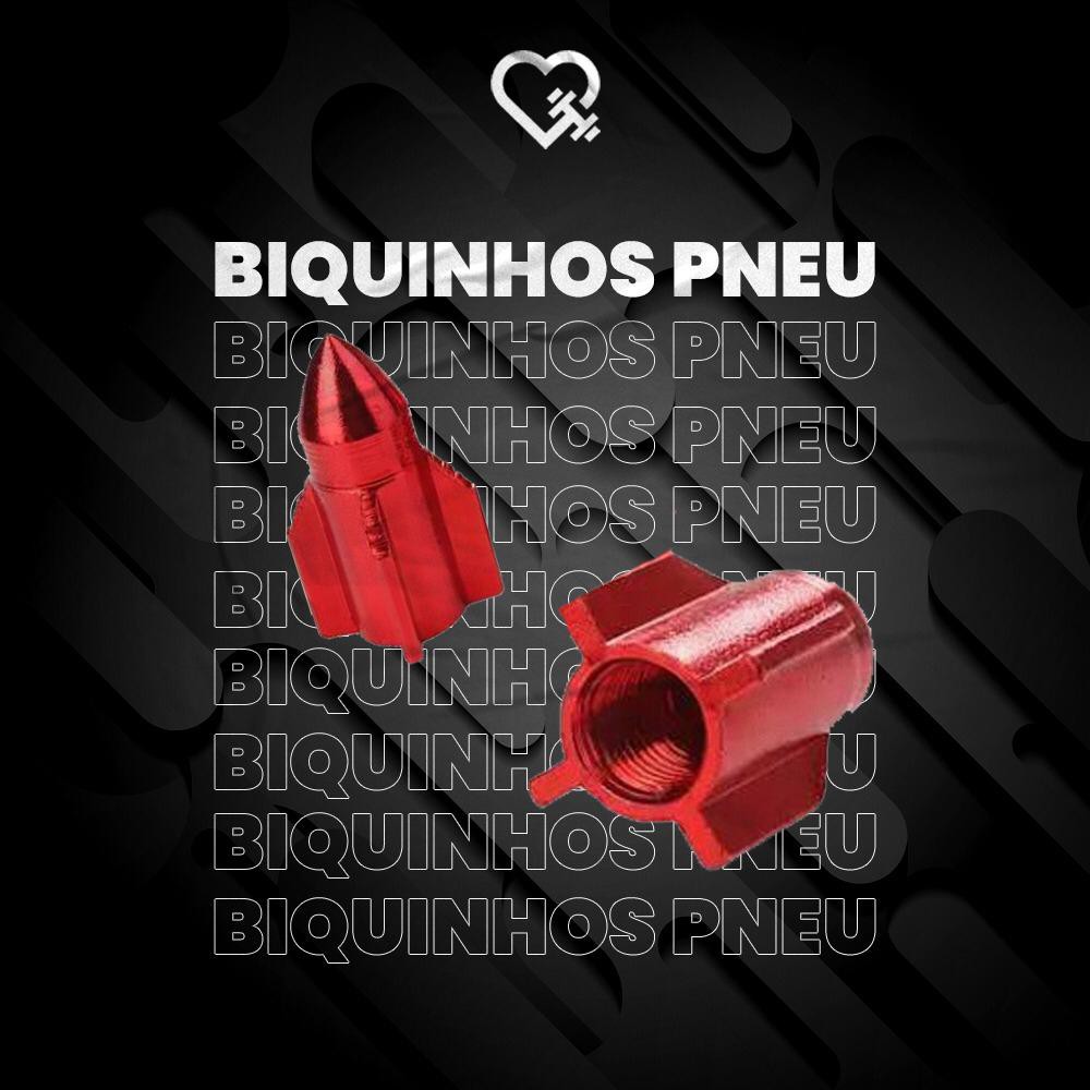 Biquinho de Pneu carro moto bicicleta bike válvula câmara de ar roda pito em formato de coroa