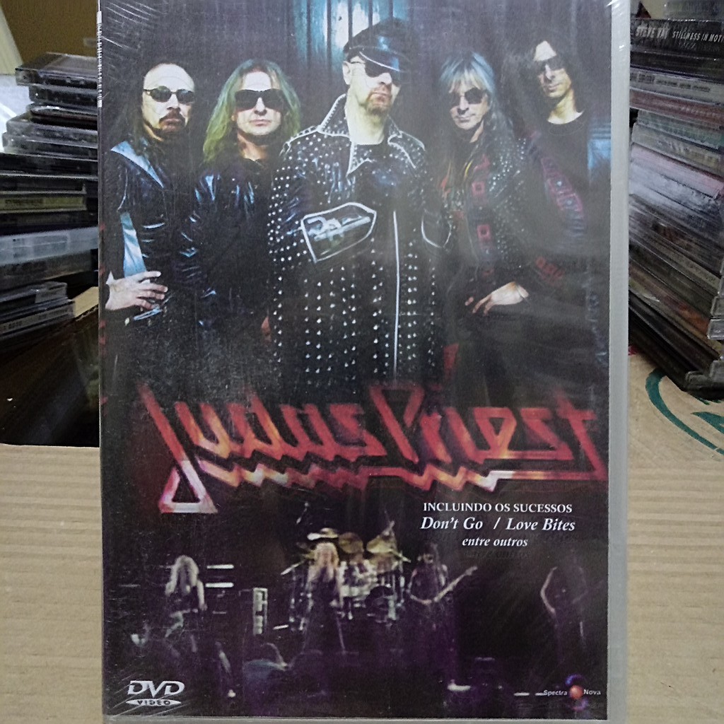 Dvd Judas Priest Incluindo Sucessos Don't go e Love Bites (Lacrado