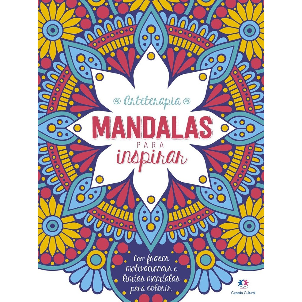 Livro Para Colorir Mandalas Para Inspirar 48 Páginas