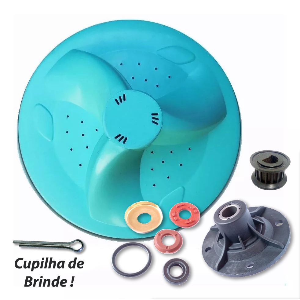Agitador Latina  Jade Rubi Com Polia do Motor + Cubo NOVO NOVO