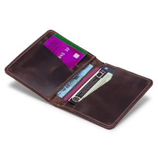 Mini Carteira Masculina Slim Couro Legitimo Bovino Para Cnh,cédulas Cartões em Oferta na Shopee