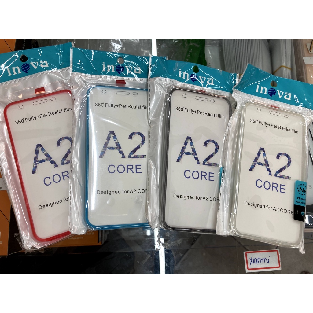 Capa Transparente de Corpo Inteiro para Samsung Galaxy - Proteção 360° com Parte Traseira A2 CORE