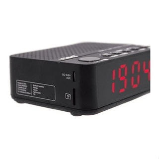 Radio Relógio Despertador Digital Alarme Bluetooth Fm em Oferta na Shopee