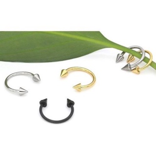 Piercing Ferradura A Spike Cartilagem Hélix Daith Tragus em Oferta na Shopee