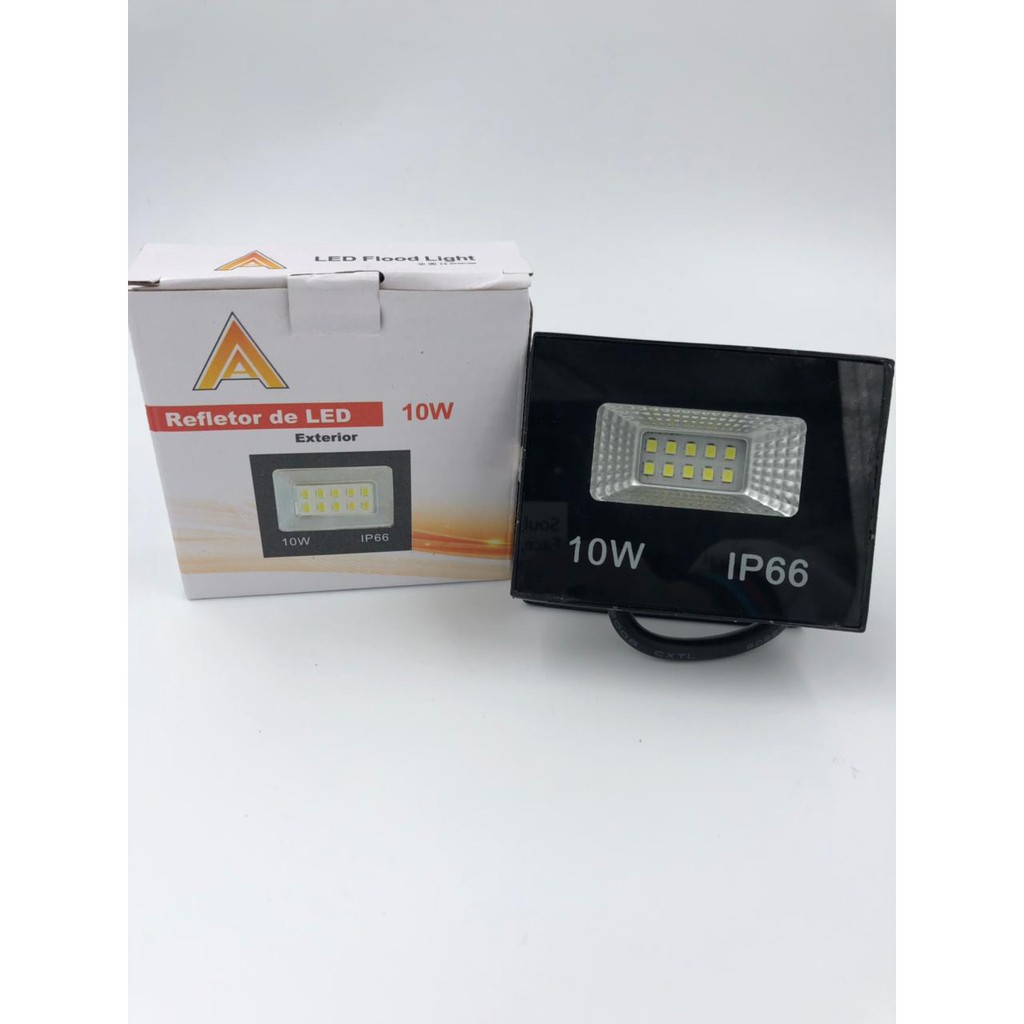 Refletor De Led Holofote Branco Quente 10w 20w 30w 50w Bivolt Promoção Prova Dágua Ip66 Promoção