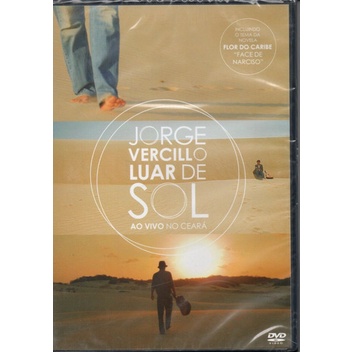 Dvd Jorge Vercillo - Luar De Sol Ao Vivo No Ceará