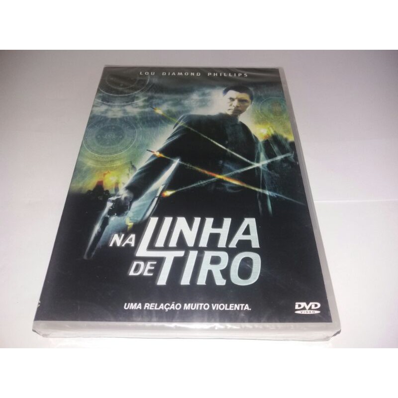 Dvd - Na Linha de Tiro - 2005 - Lou Diamond Phillips - Dublado - Lacrado