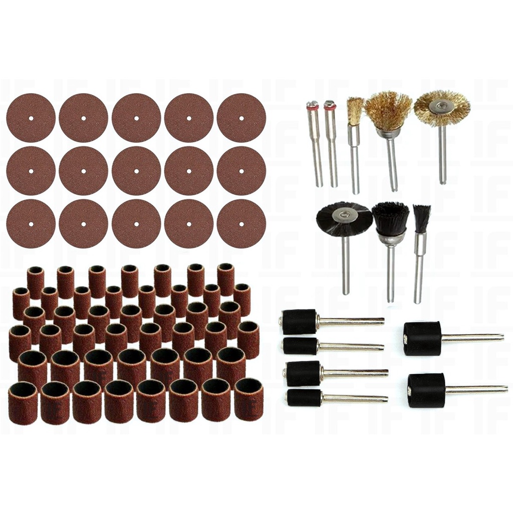 Acessórios Para Micro Retifica Lixas Escovas 150 peças - Home & Living
