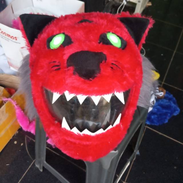 Capa De Capacete RED TIGER