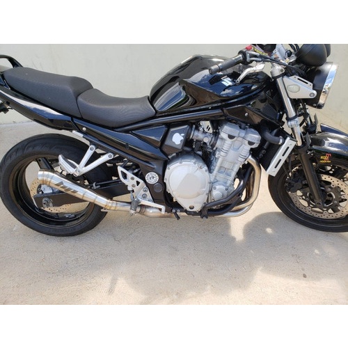 Escapamento Esportivo Bandit Injetada 1250 650 Gsx 650f Ponteira Megaphone Megafone Suzuki HP