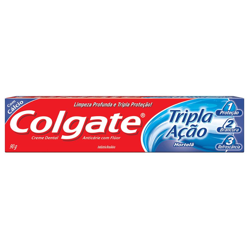 Creme Dental Colgate Tripla Ação Hortelã 90g: Onde Comprar | BuscaProdutos
