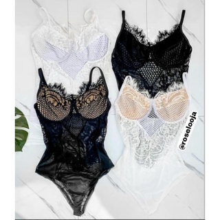 body rendado com tule luxo gringa aro