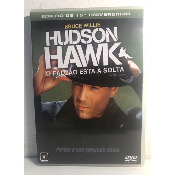 DVD: Hudson Hawk - O Falcão está a Solta - Bruce Willis- Edição de 15° Aniversário (Original)