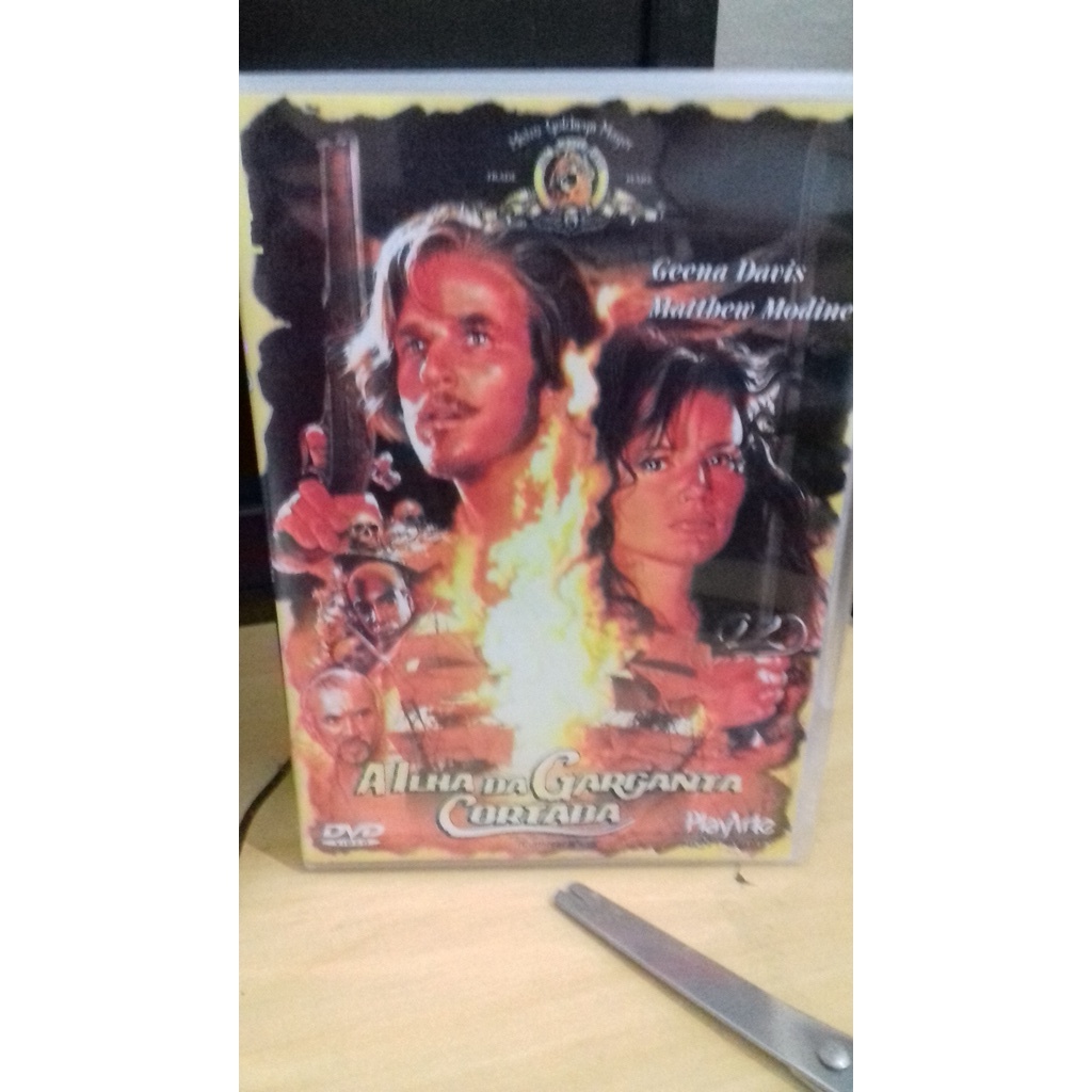 DVD A Ilha da Garganta Cortada 1996 Dual Aúdio/Dublado HD720p