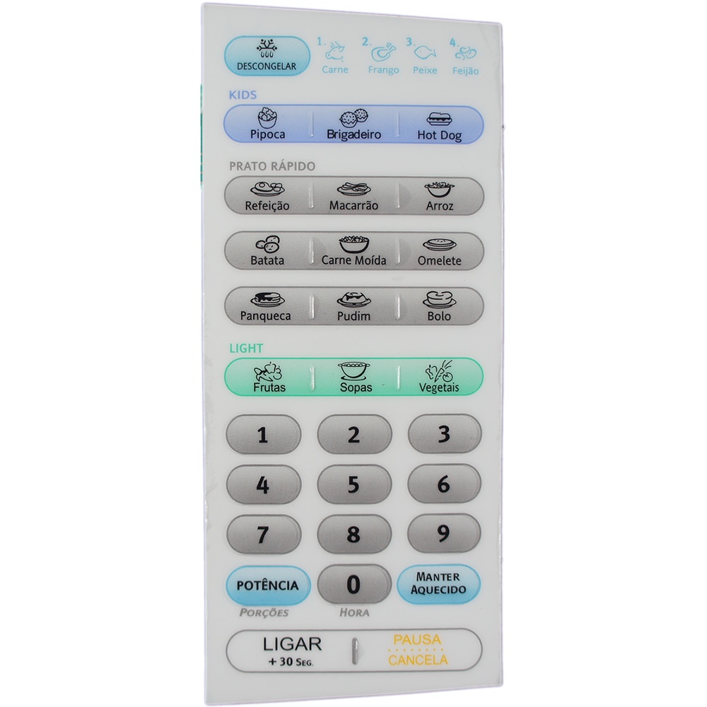 Membrana Microondas Eletrolux ME 28S Alto Relevo