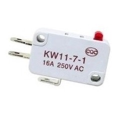10 Peças - Micro Chave P/ Microondas 16 Amp. 250 V. 3 Terminais