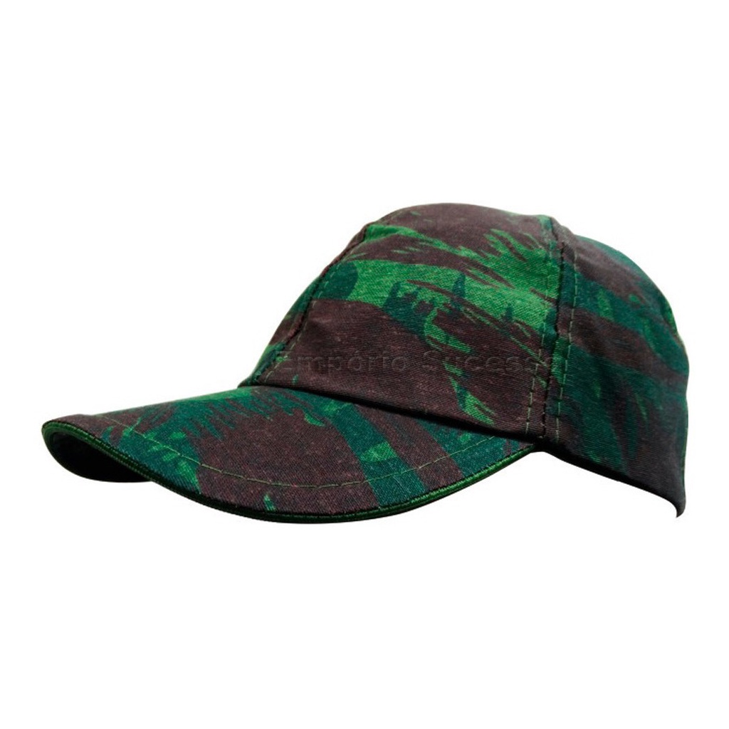 Boné Camuflado Militar Pesca Camping Aventura Aba Curva Ajustável