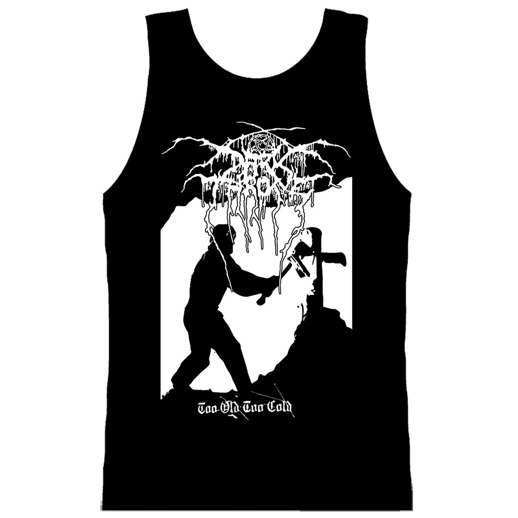 Camiseta Regata Darkthrone Too Old Too Cold. Black Metal