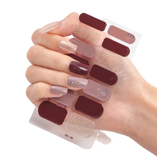 Adesivo Unhas Autocolante Manicure Esmalte Película Unha Inteira