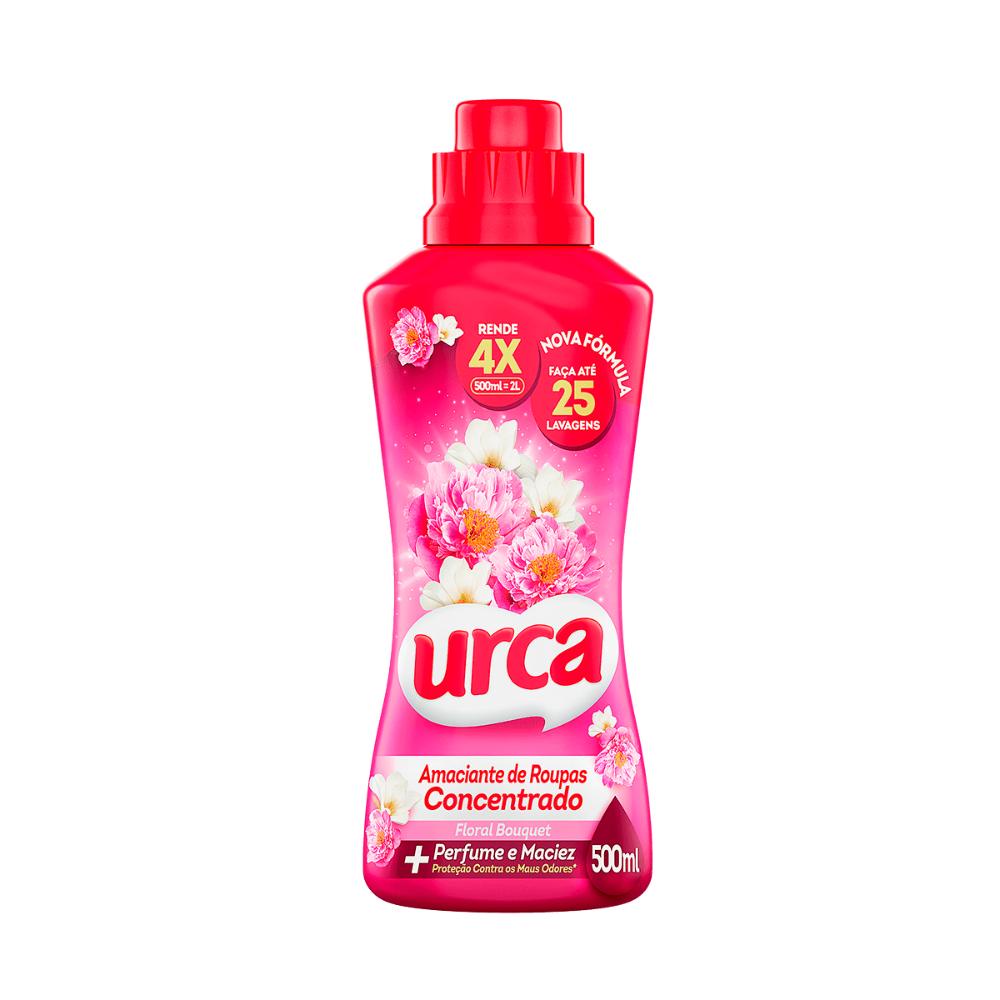Amaciante Concentrado Urca Floral 500ML - Rende 25 lavagens - Home & Living