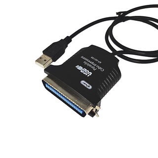 Cabo Conversor USB Paralelo DB36 LPT Impressora LX300 36 Pin