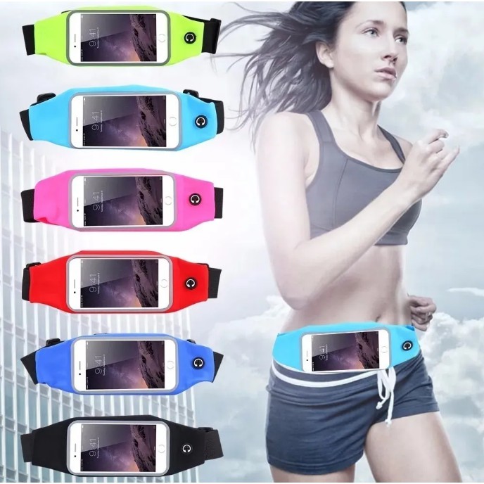 Porta Celular Pochete Cinta Fitness Corrida Objetos Unissex