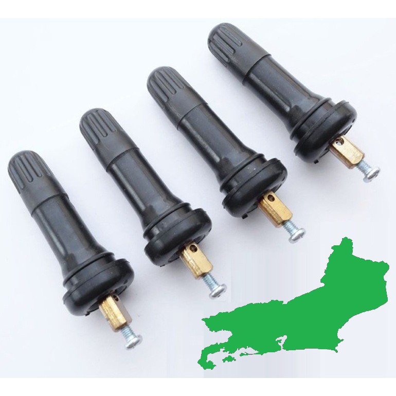 Jogo com 4x Bico Vávula Pneu Tpms Ford Fusion Edge Mustang Focus F150 2009 2010 2011 2012 2013 2014 2015 2016 2017 Captiva Camaro Cruze Malibu