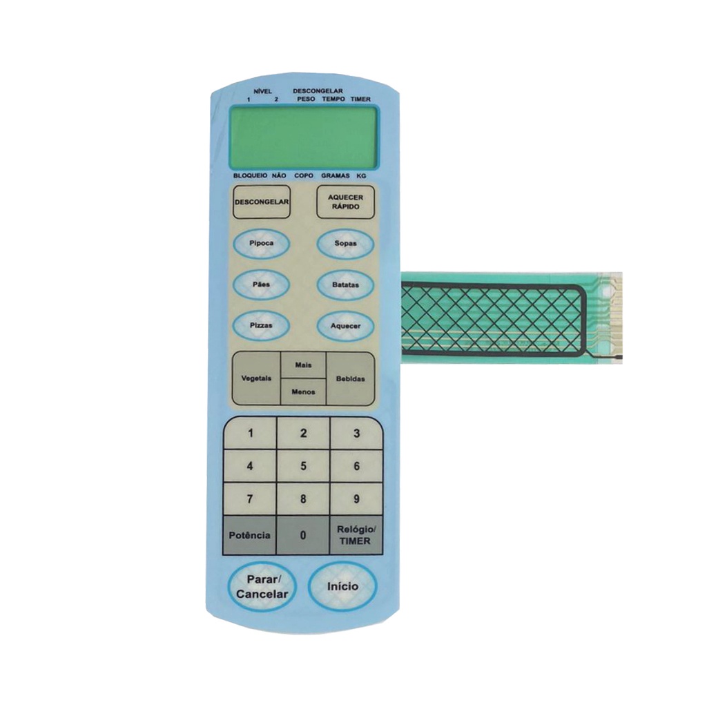 TECLADO COMPATIVEL PREMIUM PM905D-120 AZUL CARREFOUR