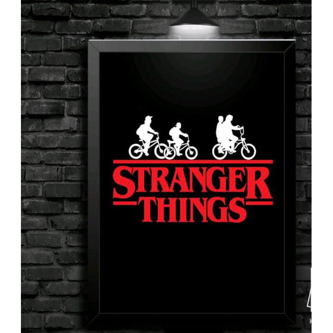 Quadro Decorativo - Stranger Things - Séries E Filmes – Geeks - Modernidade E Estilo - Série E Filme - Serie - Coisas Estranhas