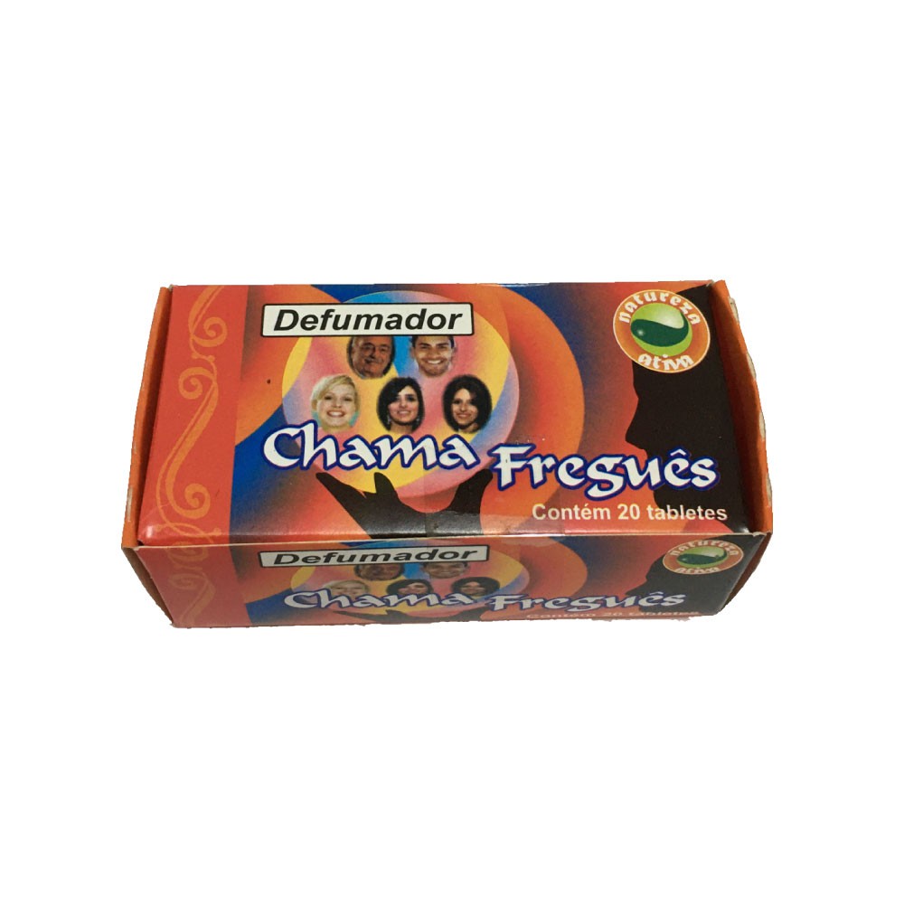 Defumador Natureza Espiritual Tablete - Chama Freguês em Oferta na Shopee