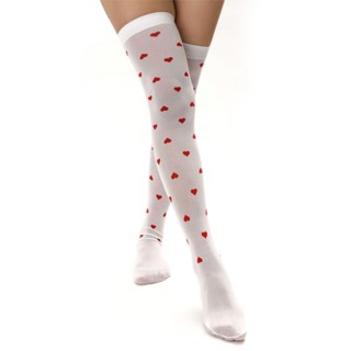 Meia Calça 7/8 Coração Cosplay Festa Fantasia Anos 60s Carnaval em Oferta na Shopee