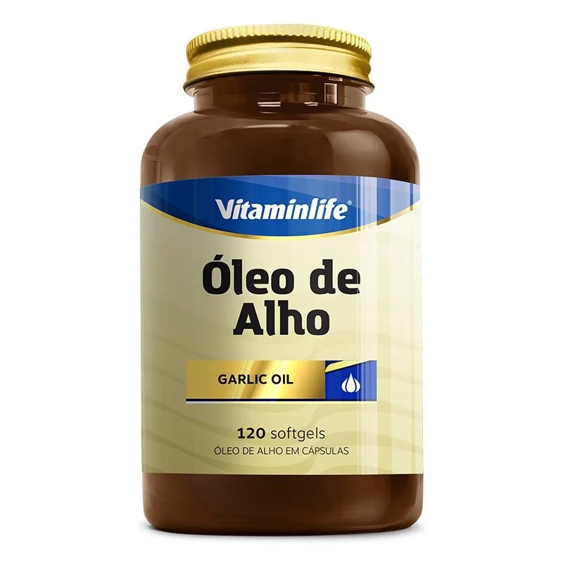 Óleo de Alho 250mg 120 Capsulas - Vitaminlife