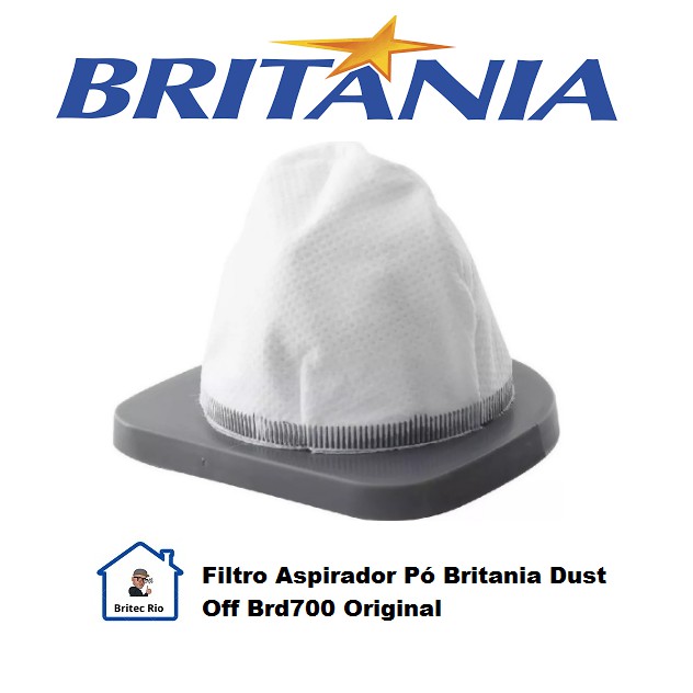 Filtro Para Aspirador Pó Britãnia Dust Off Brd700 Original