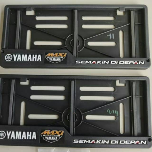 Capa Original Para Placa De Motocicleta Yamaha NMAX AEROX XMAX LEXI FREEGO