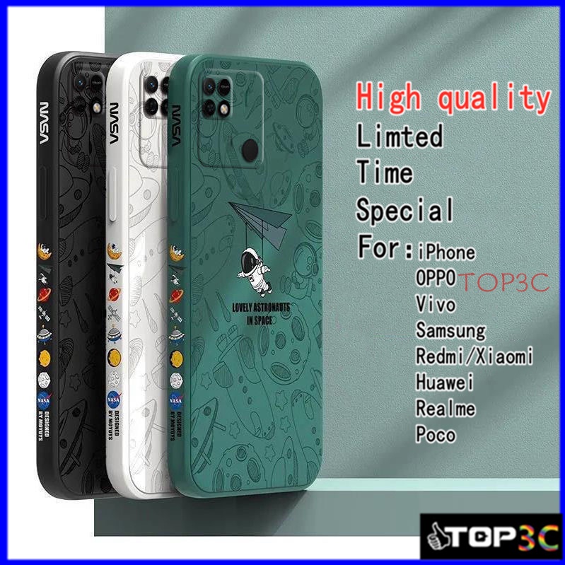 Capinha Redmi 9c Capa De Celular Da nasa Para Redmi 10C/10A/9T/9A/9C/8/8A Note 10/5G/Poco M3 Pro 7 10S/10/9/9S/8 9 TKR