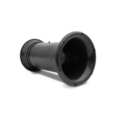 Aero Duto Profissional 4 Polegadas Preto