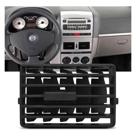 Difusor Ar Palio G4 03/12 Idea 08/11 Preto em Oferta na Shopee