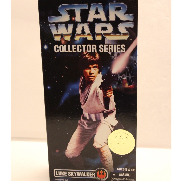(ref 28 #3) STAR WARS BOX LUKE SKYWALKER COLLECTOR SERIES ROUPA TATOIN 1996 KENNER HASBRO